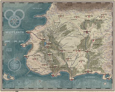 The Wheel of Time Map